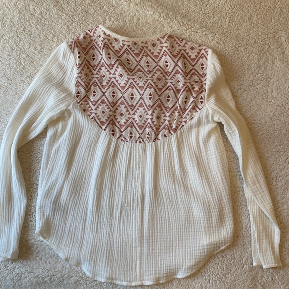NWOT - Knox Rose - long sleeve peasant blouse - Picture 6 of 6